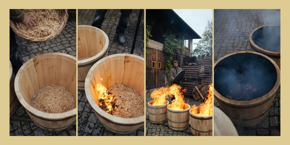 Ausfeuern von Pflanzkübel