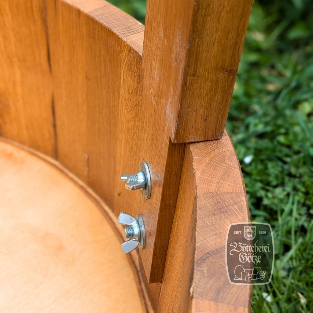 Einfache Montage durch Flügelmuttern